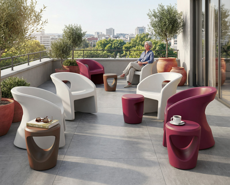 Bistro Chaise Berçante