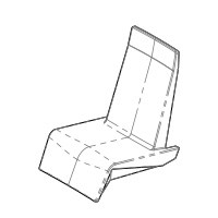 Chaise de plage